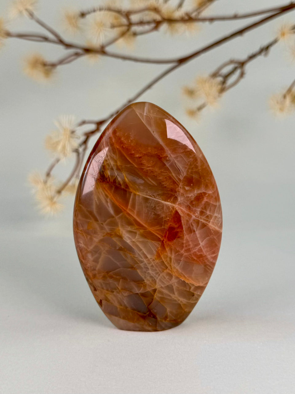 Peach Moonstone Free Form B