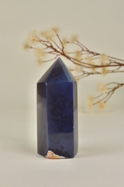 Druzy Agate Tower B01