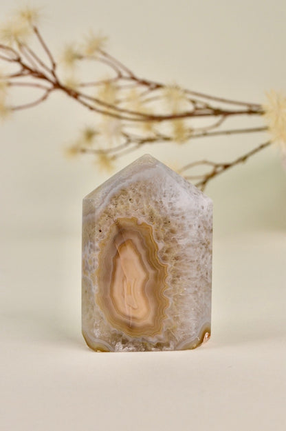 Druzy Agate Tower B