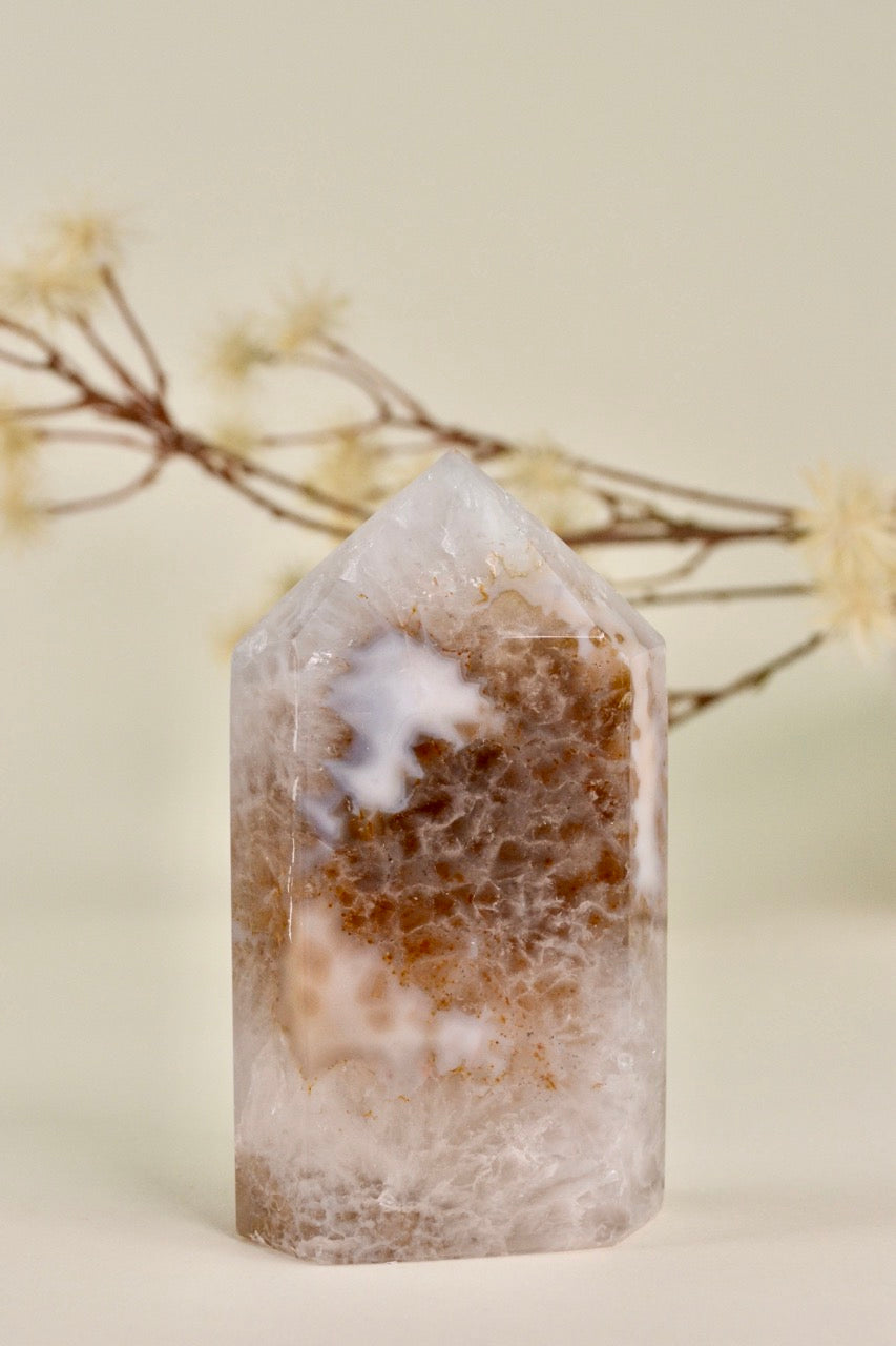 Druzy Agate Tower C