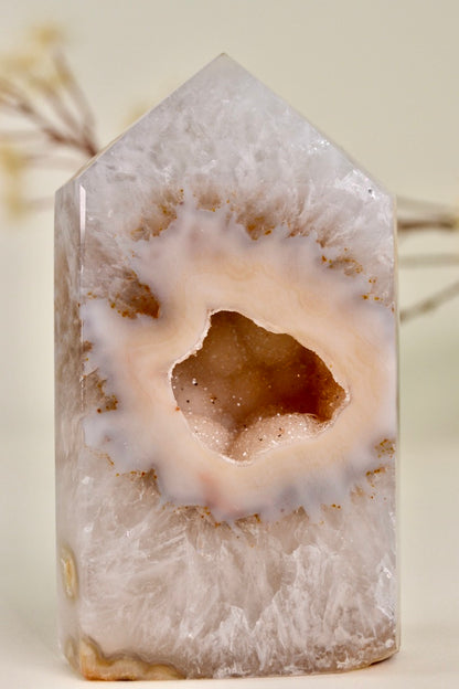 Druzy Agate Tower C