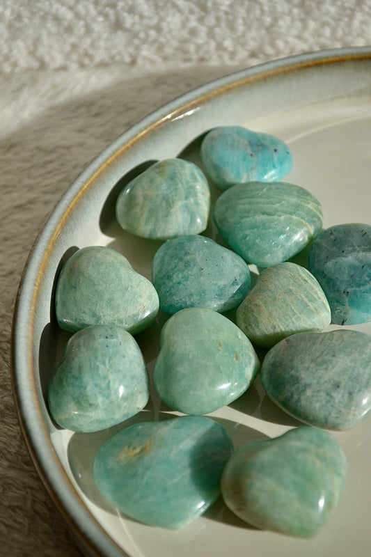 Amazonite Heart small