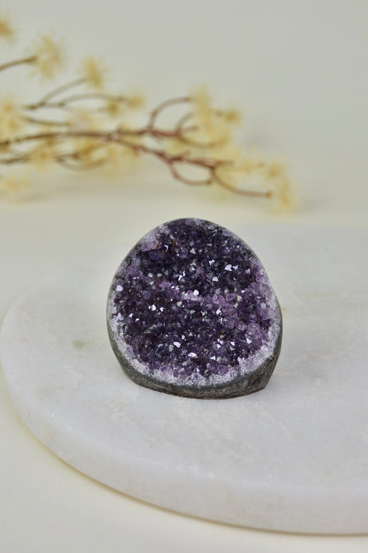 Amethyst Cut Base Cluster A02