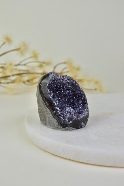 Amethyst Cut Base Cluster A16