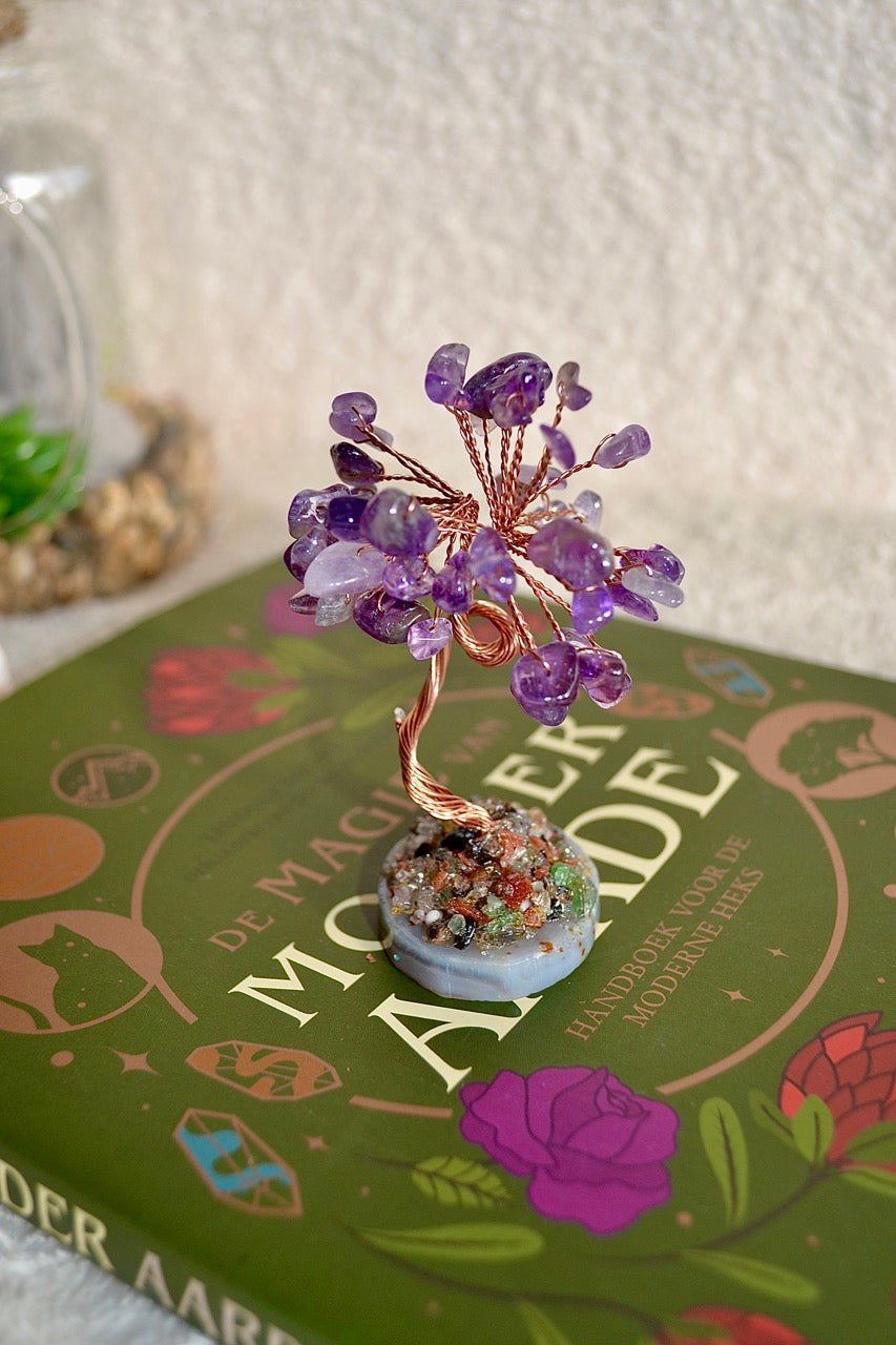 Amethyst Money Tree