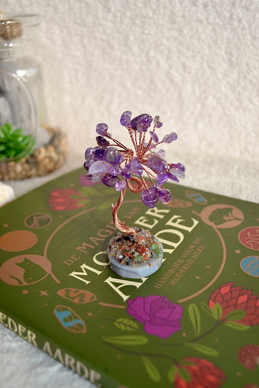 Amethyst Money Tree