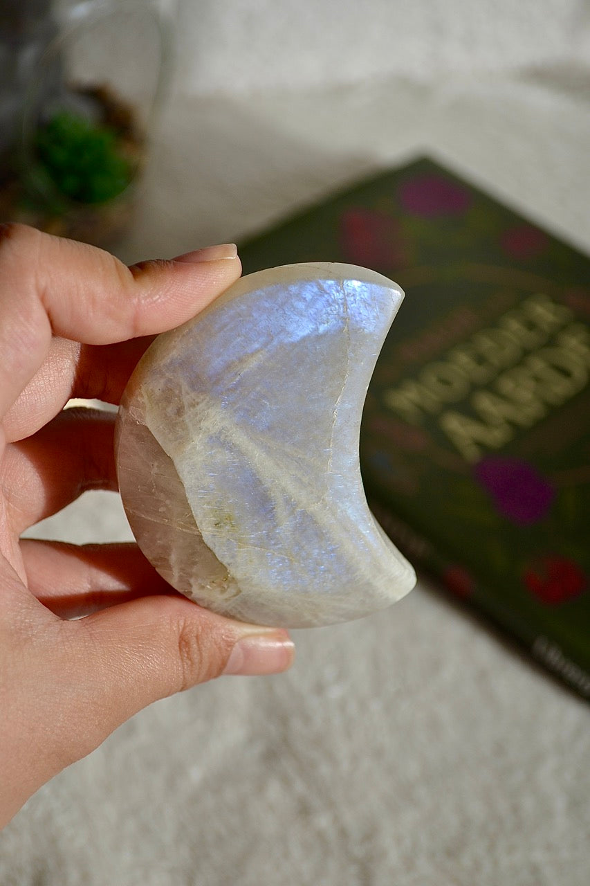 Blue Moonstone Moon