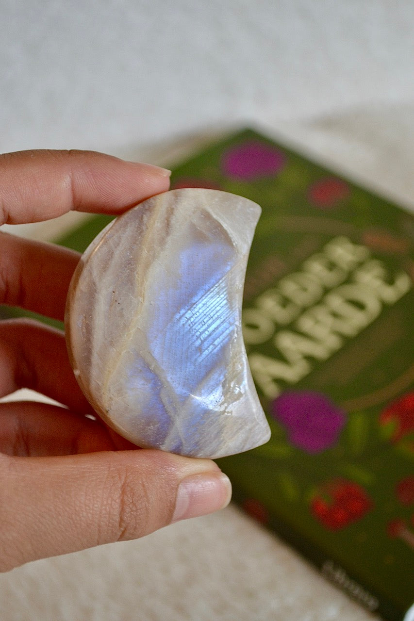 Blue Moonstone Moon