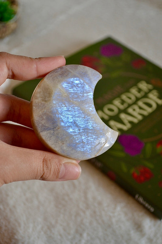 Blue Moonstone Moon