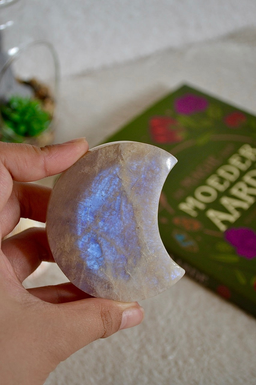 Blue Moonstone Moon