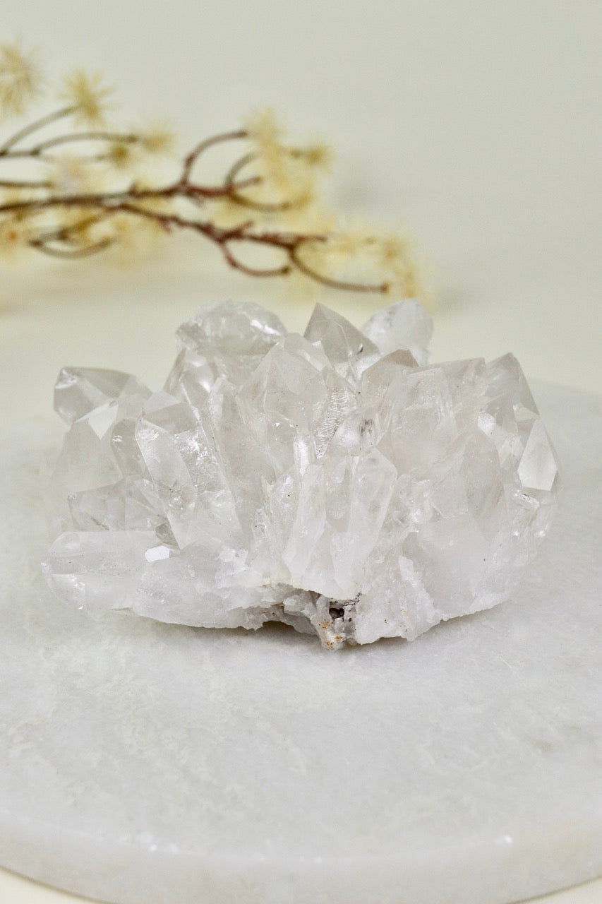 Clear Quartz Cluster A