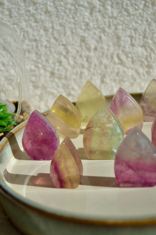 Fluorite Mini Candle Flame