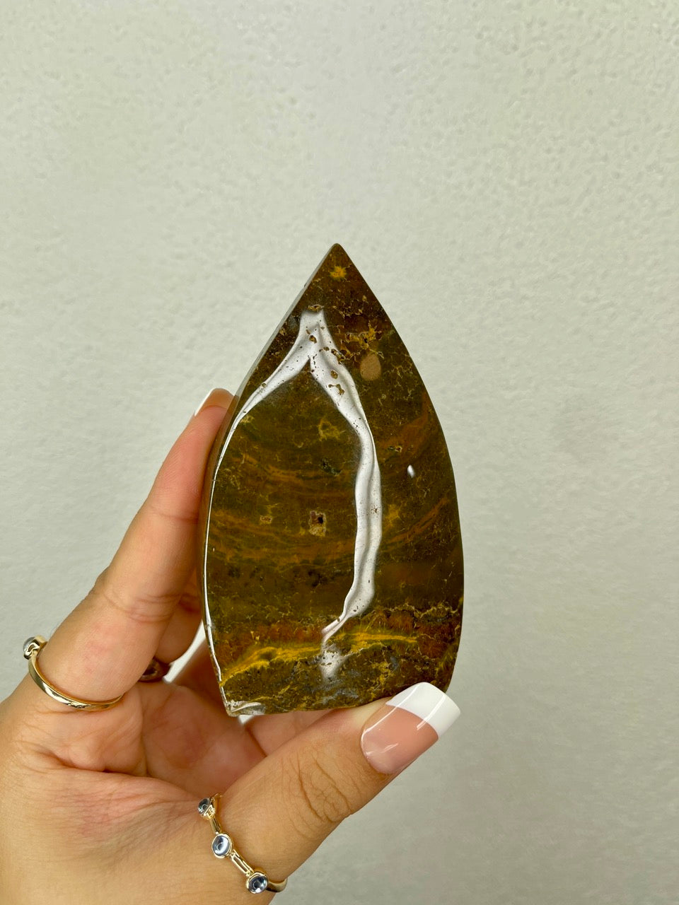 Ocean Jasper Petal Flame D