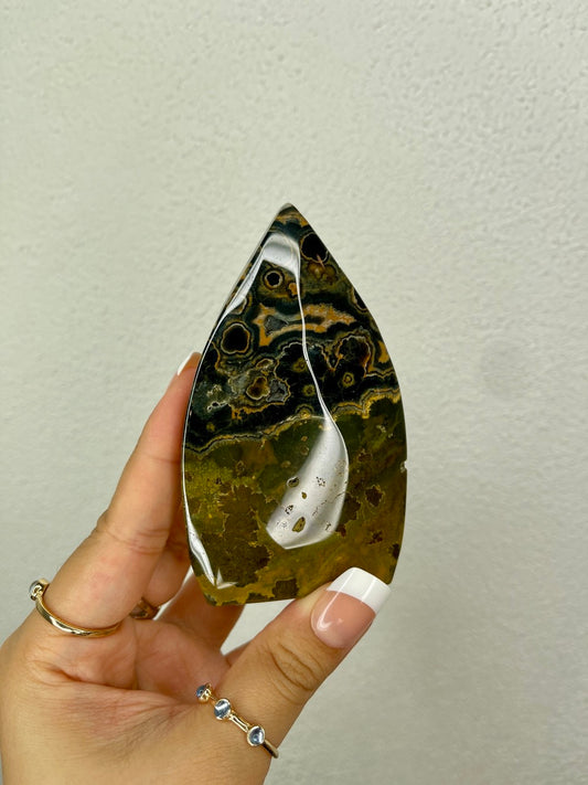 Ocean Jasper Petal Flame F