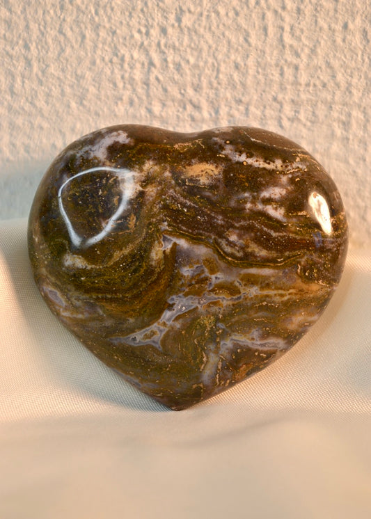 Ocean Jasper Heart B