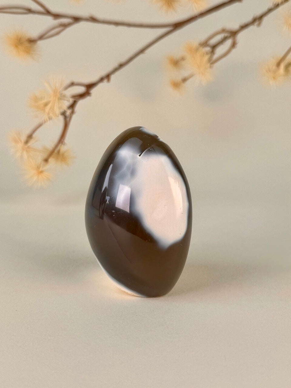 Orca Agate Ornament A