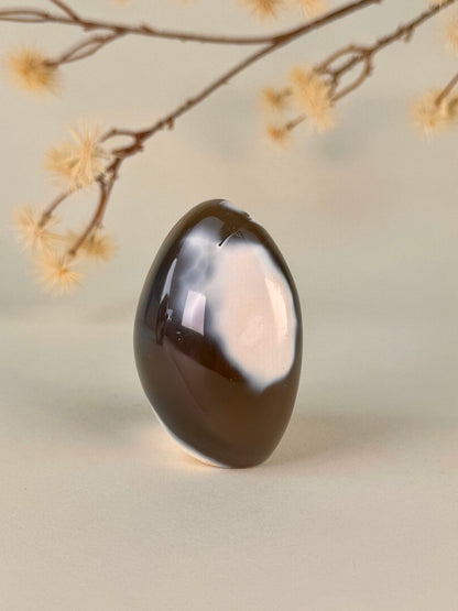 Orca Agate Ornament A