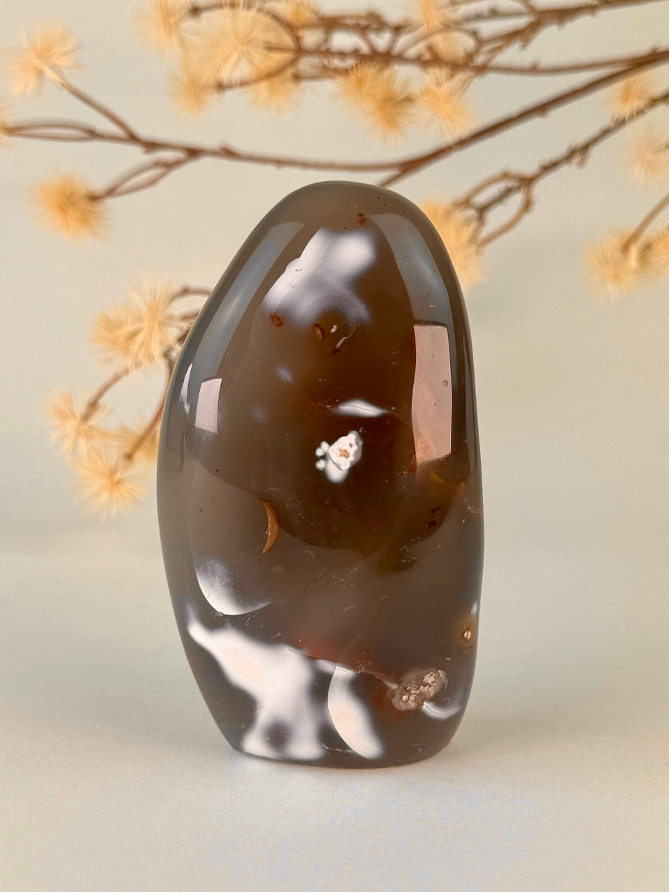 Orca Agate Ornament B