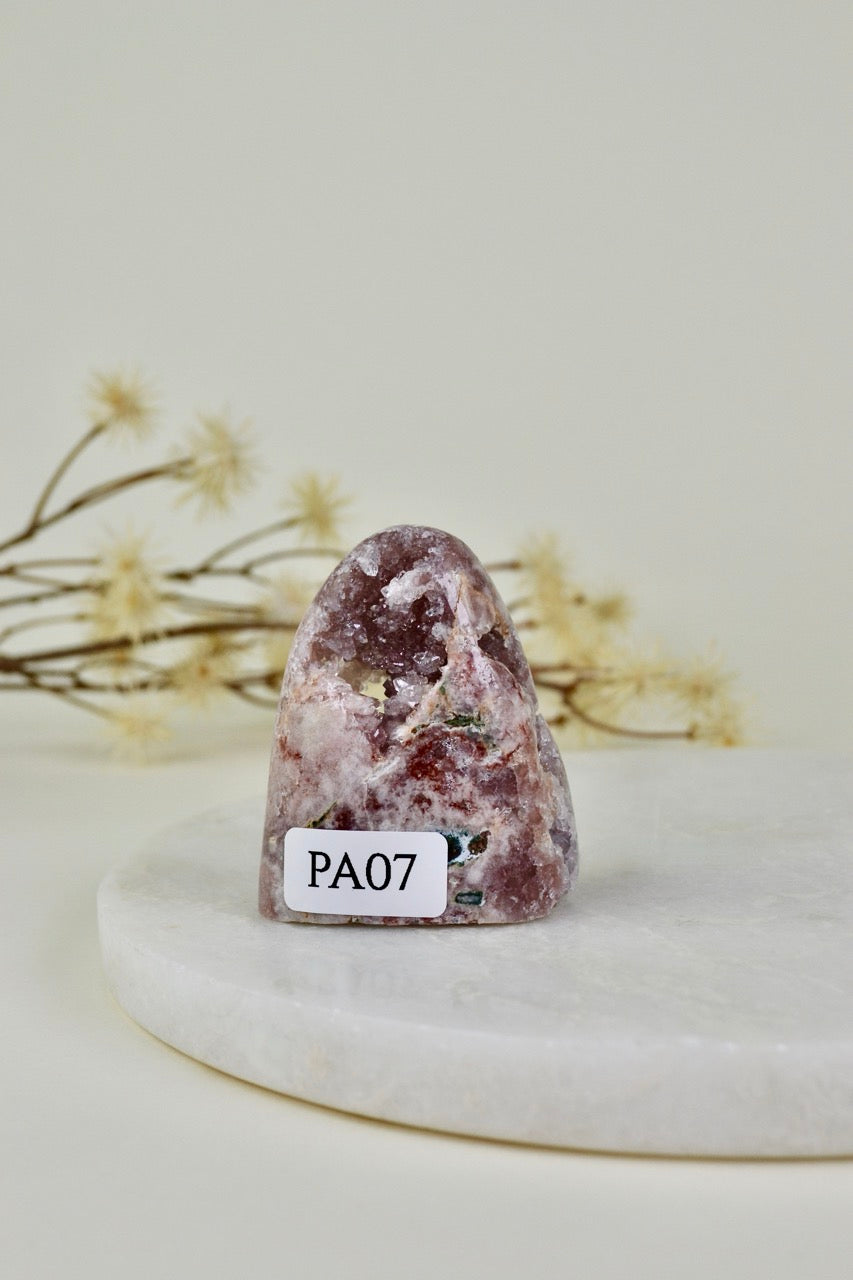 Pink Amethyst Free Form PA07