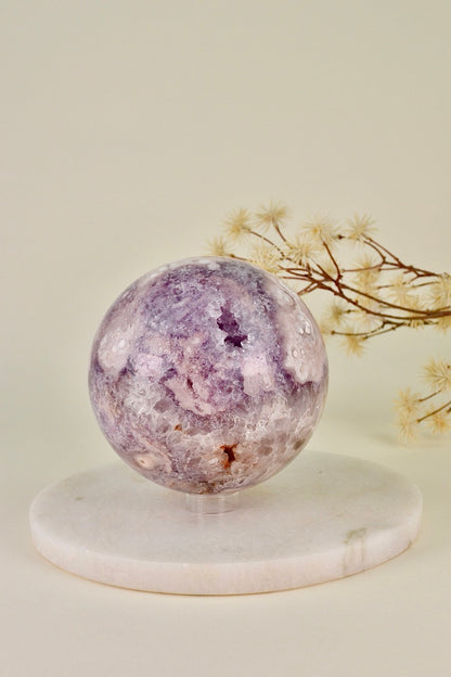 HUGE Pink Amethyst Sphere (Lilac)