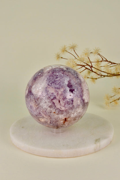 HUGE Pink Amethyst Sphere (Lilac)