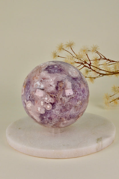 HUGE Pink Amethyst Sphere (Lilac)