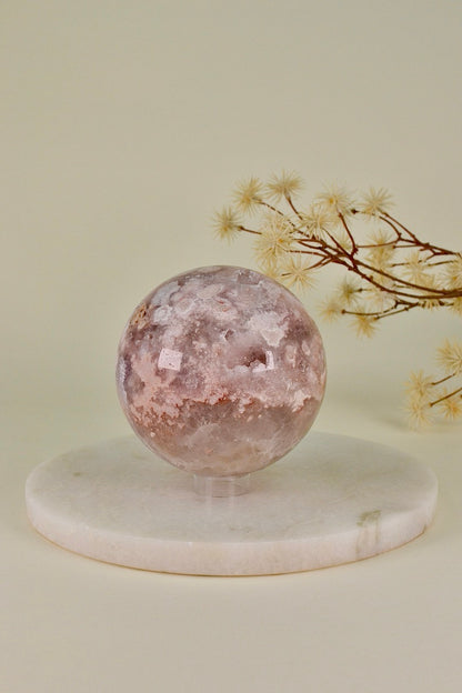 Big Pink Amethyst Sphere