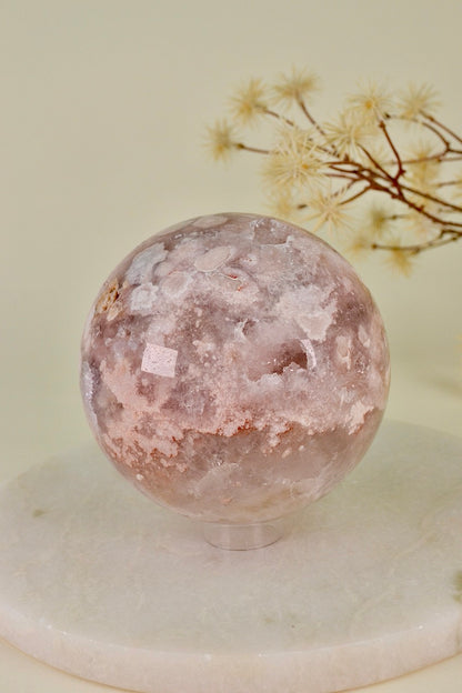 Big Pink Amethyst Sphere