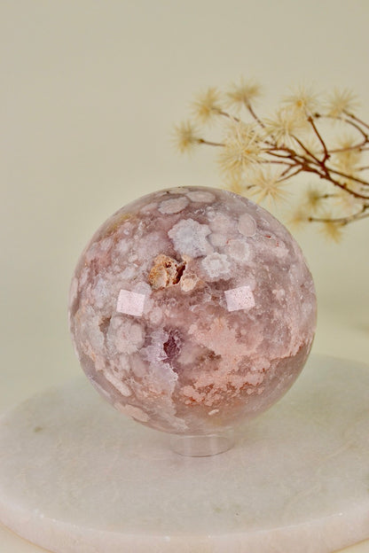 Big Pink Amethyst Sphere