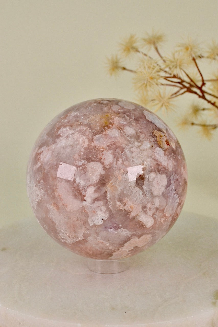 Big Pink Amethyst Sphere