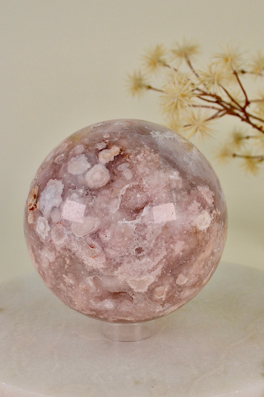 Big Pink Amethyst Sphere