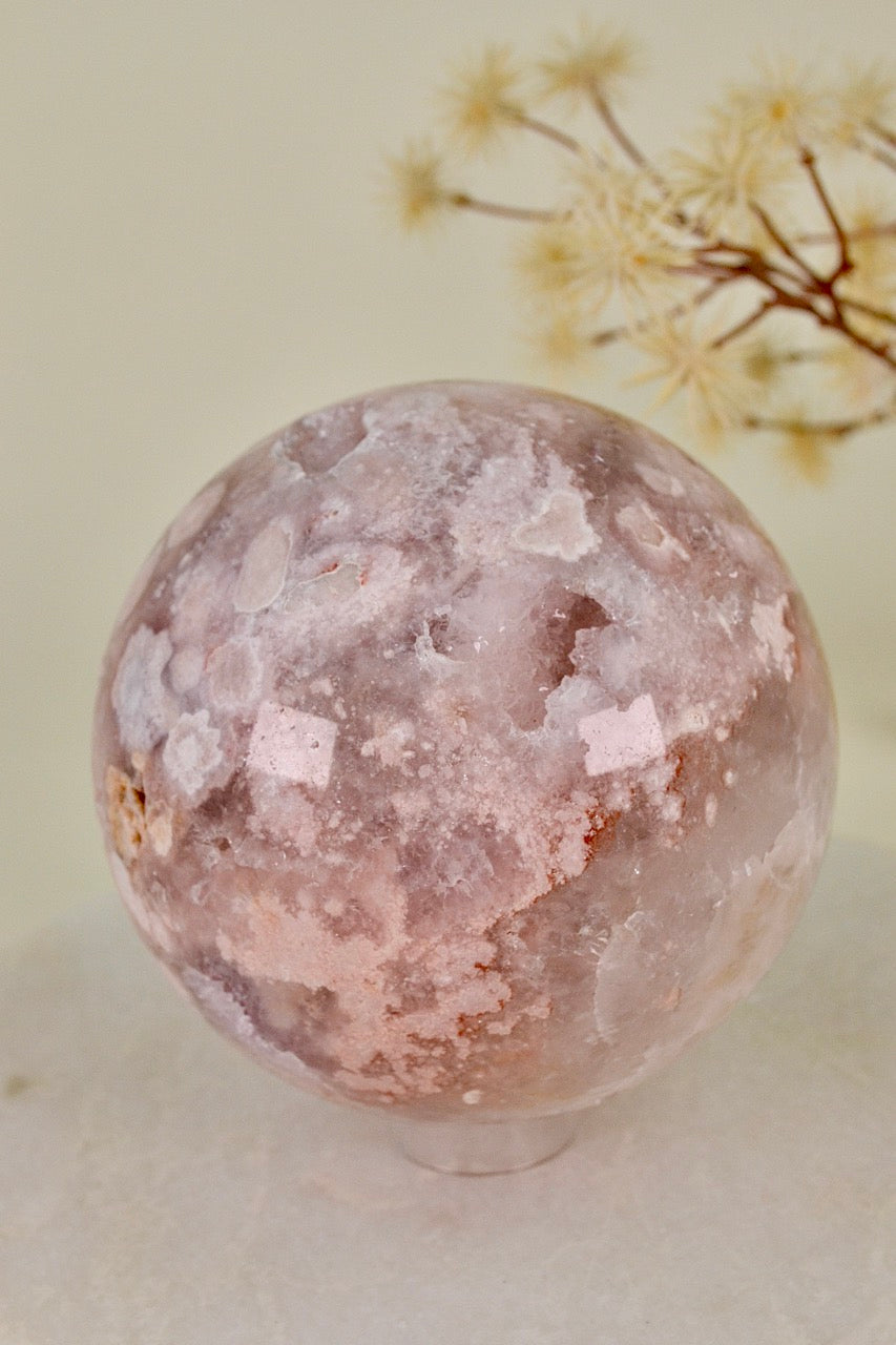 Big Pink Amethyst Sphere