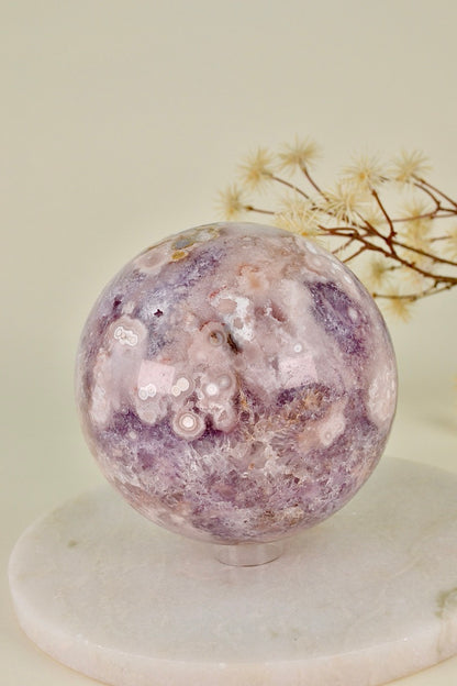 HUGE Pink Amethyst Sphere (Lilac)