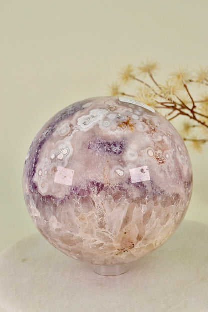 HUGE Pink Amethyst Sphere (Lilac)