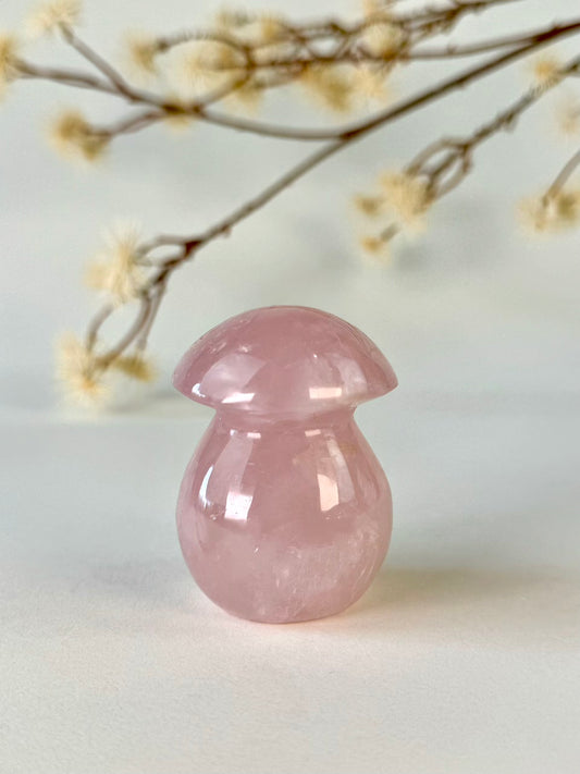 Rose Quartz Mushroom A