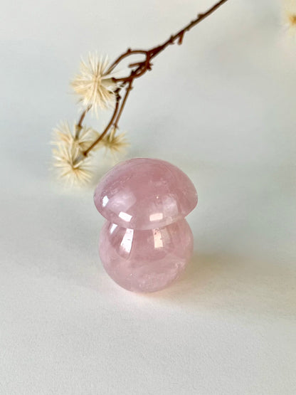 Rose Quartz Mushroom A