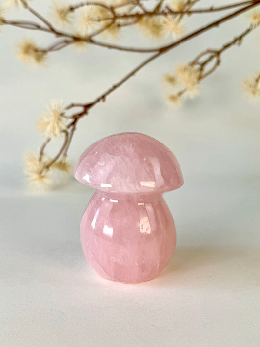 Rose Quartz Mushroom B