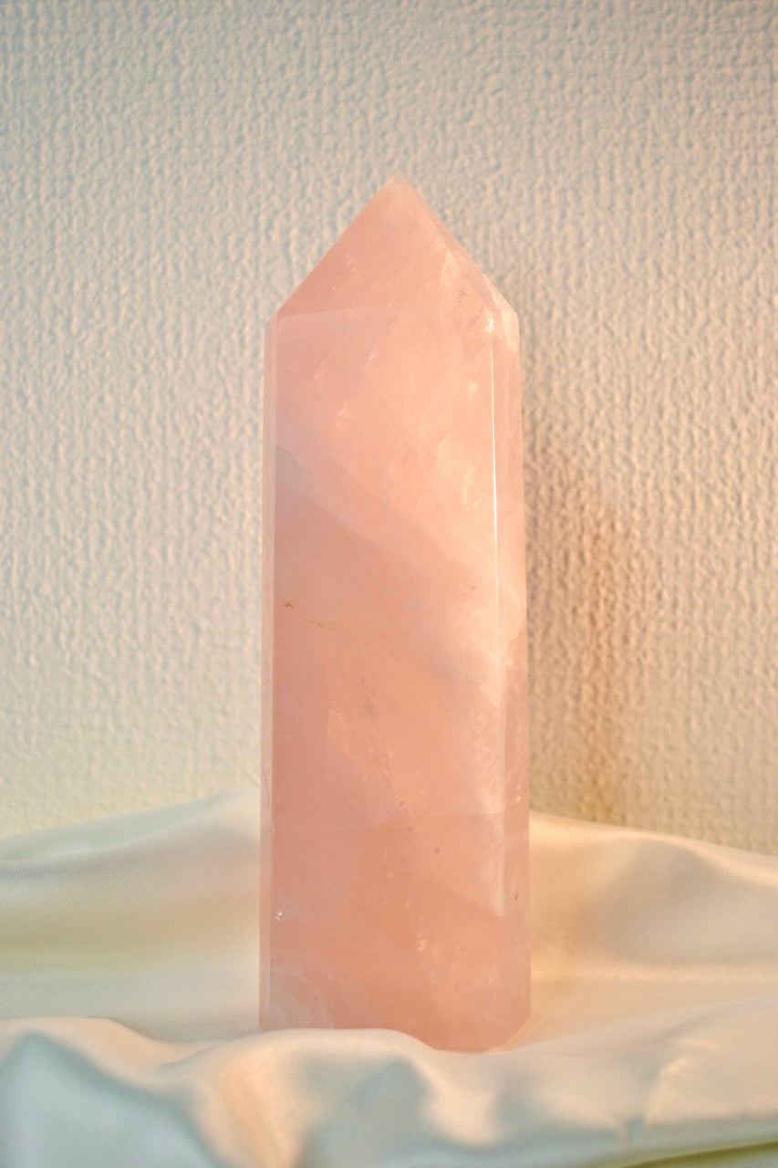 Big Rose Quartz Tower A