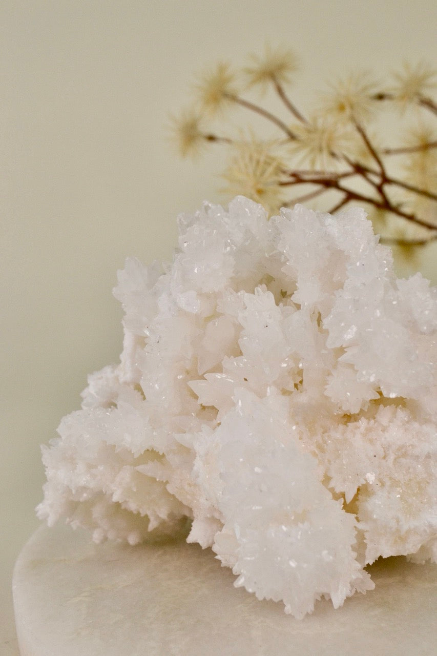 White Aragonite Cluster (Mexico) B