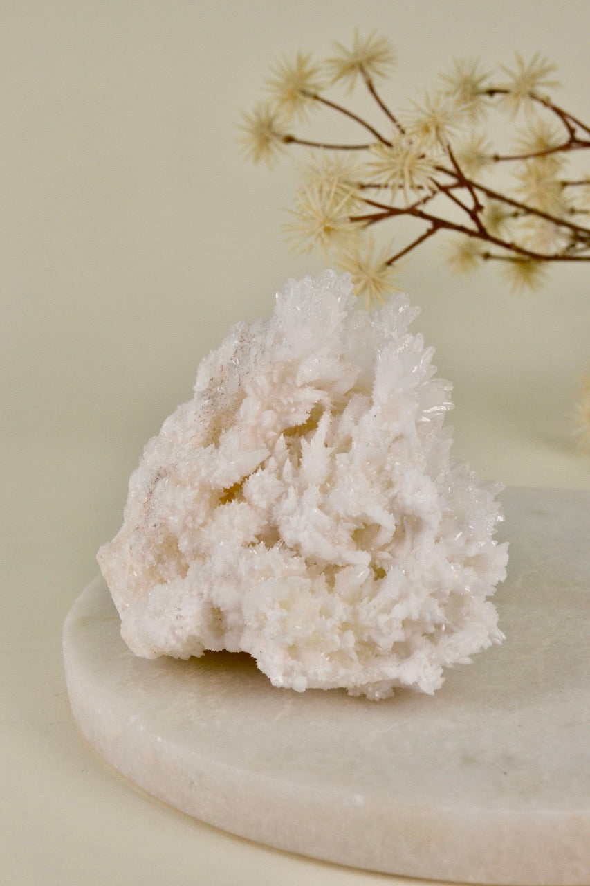 White Aragonite Cluster (Mexico) B