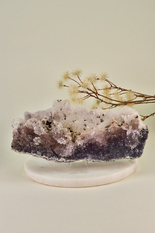 Large Zeolite - Flower Amethyst