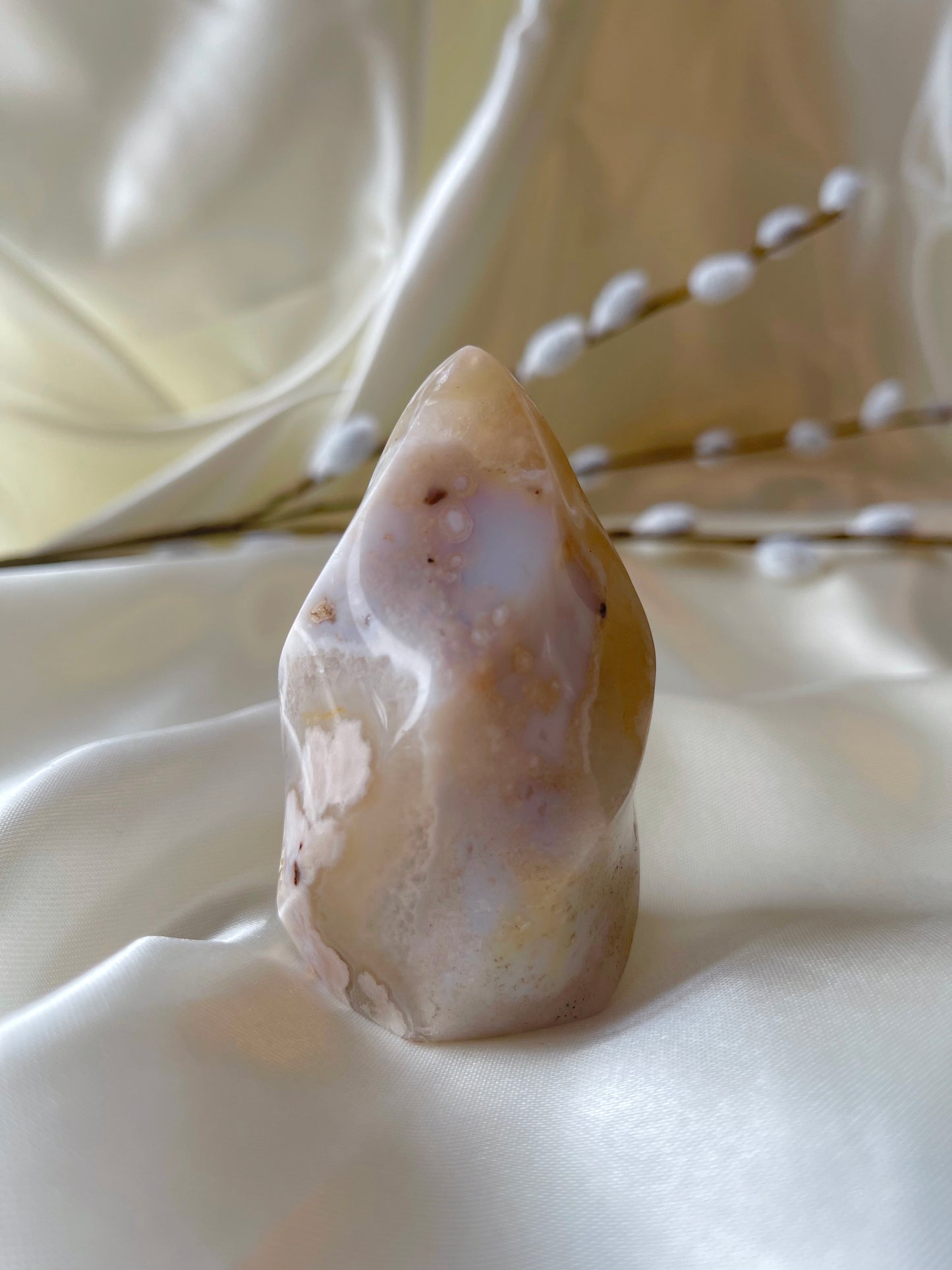 Flower Agate Flame