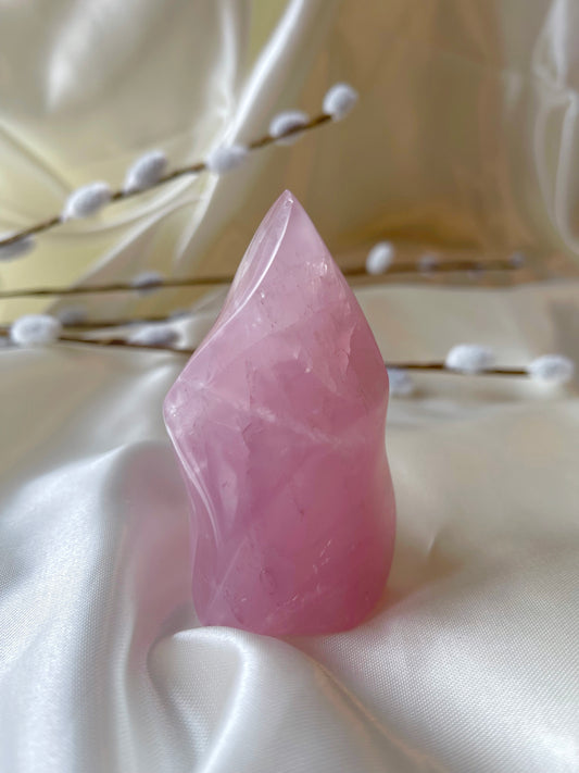 Rose quartz Flame